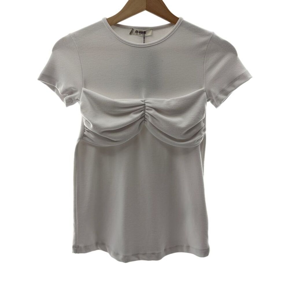 4th Reckless Women Maternity Hannah Top White XS